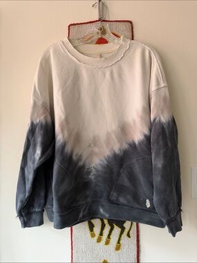 “FREE PEOPLE” Oversized Women’s Sweatshirt with Pockets
